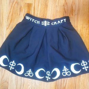 Goth Witchcraft Skirt
